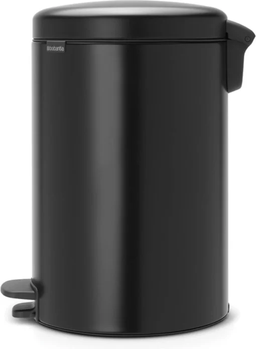 Brabantia NewIcon Prullenbak - 20 L - Matt Black -Brabantia Winkel