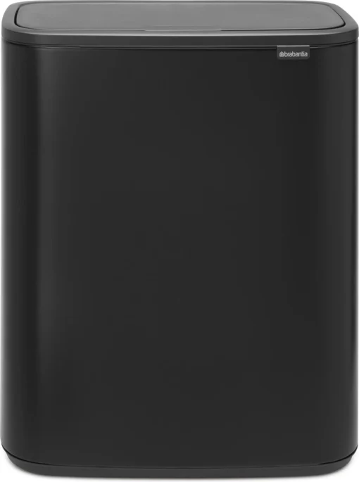 Brabantia Bo Touch Bin Prullenbak - 60 L - Matt Black -Brabantia Winkel 893x1200 1