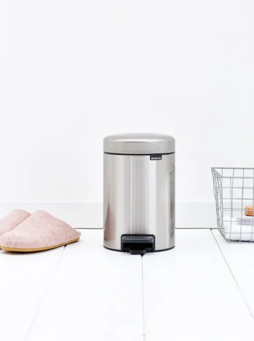 Brabantia NewIcon Prullenbak - 3 L - Matt Steel Fingerprint Proof -Brabantia Winkel 895x1200 1