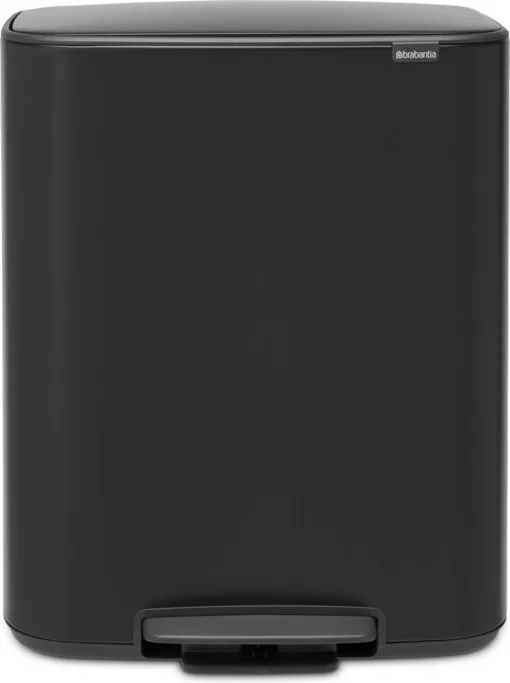 Brabantia Bo Prullenbak - 2 X 30 L - Matt Black -Brabantia Winkel 896x1200 1