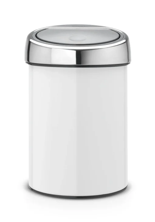 Brabantia Touch Bin 3 Liter Wit -Brabantia Winkel 8ab5e6195bd92f290870c231ff21da83