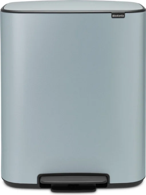 Brabantia Bo Prullenbak - 2 X 30 L - Metallic Mint -Brabantia Winkel