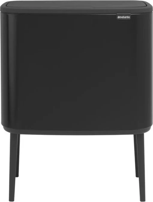 Brabantia - Bo Touch Bin 3 X 11 L Matt Black -Brabantia Winkel