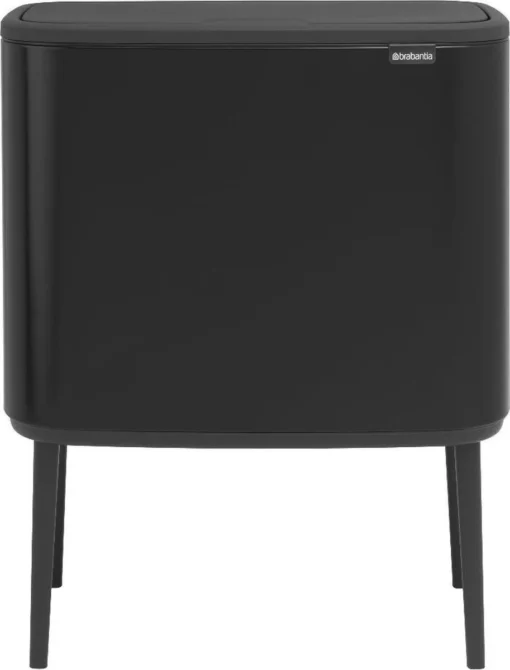 Brabantia Bo Touch Bin 11+23 Liter - Mat Zwart - -Brabantia Winkel