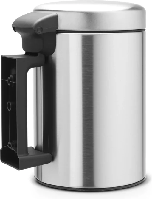 Brabantia NewIcon Wandprullenbak - 3 L - Matt Steel -Brabantia Winkel 916x1200 1