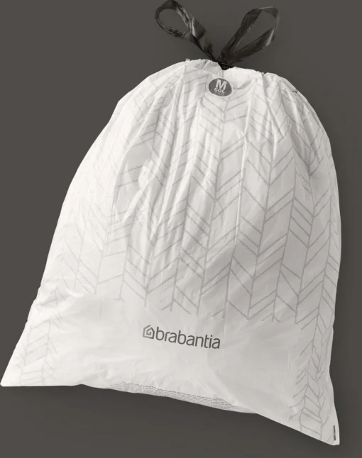 Brabantia PerfectFit Vuilniszakken - 60 L - Code M - 6 Rollen X 20 Stuks -Brabantia Winkel