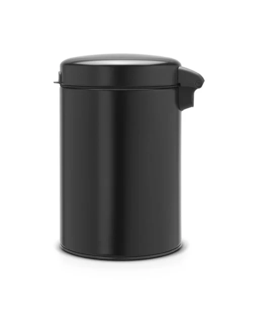 Brabantia NewIcon Wandprullenbak - 3 L - Matt Black -Brabantia Winkel