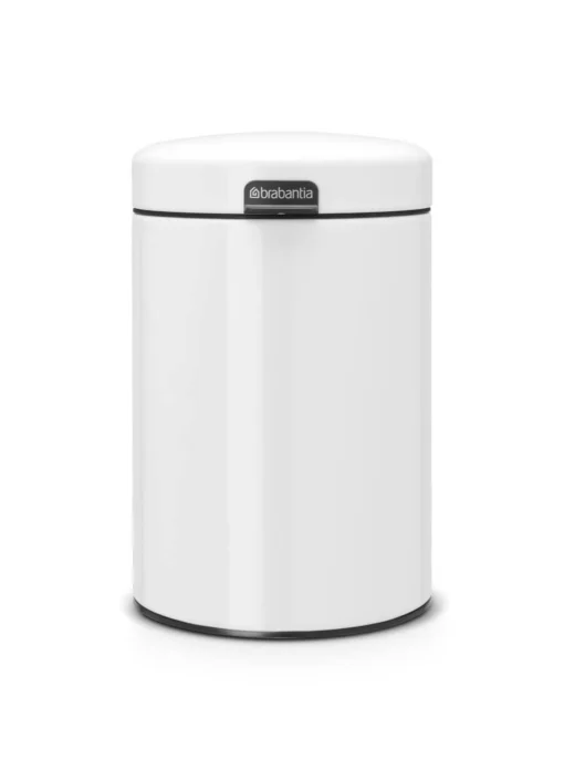 Brabantia Wandafvalemmer Newlcon 3 Liter White -Brabantia Winkel 9d662129698783cbe29e77442ec047ae