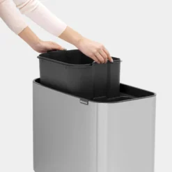 Brabantia Bo Touch Bin 11+23 Liter Matt Steel FPP -Brabantia Winkel Bo Touch Bin 11 23L Matt Steel Fingerprint Proof 8710755316227 Brabantia 3254x3254px 6 NR 10897