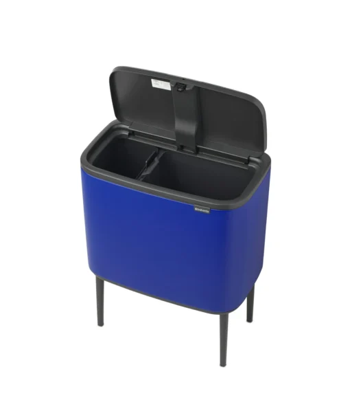 Brabantia Bo Touch Bin 11 23 Liter Mineral Powerful Blue -Brabantia Winkel Bo Touch Bin 11 23L Mineral Powerful Blue 8710755208348 Brabantia 72dpi 5174x6038px 6 NR 26653