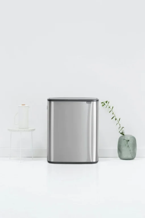 Brabantia Bo Touch Bin 2x30 Liter Matt Steel Fingerprint Proof -Brabantia Winkel Bo Touch Bin 2 x 30L Matt Steel Fingerprint Proof 8710755221422 Brabantia 300dpi 3840x5760px 6 NR 14564