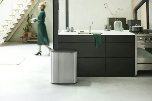 Brabantia Bo Touch Bin 2x30 Liter Matt Steel Fingerprint Proof -Brabantia Winkel Bo Touch Bin 2 x 30L Matt Steel Fingerprint Proof 8710755221422 Brabantia 300dpi 5760x3840px 6 NR 14561