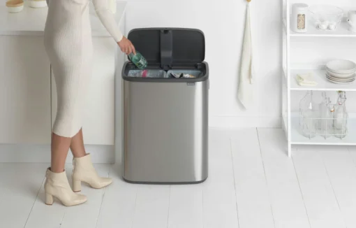 Brabantia Bo Touch Bin 2x30 Liter Matt Steel Fingerprint Proof -Brabantia Winkel Bo Touch Bin 2 x 30L Matt Steel Fingerprint Proof 8710755221422 Brabantia 300dpi 6878x4393px 6 NR 14408