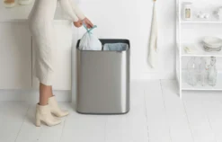 Brabantia Bo Touch Bin 2x30 Liter Matt Steel Fingerprint Proof -Brabantia Winkel Bo Touch Bin 2 x 30L Matt Steel Fingerprint Proof 8710755221422 Brabantia 300dpi 6878x4393px 6 NR 14410