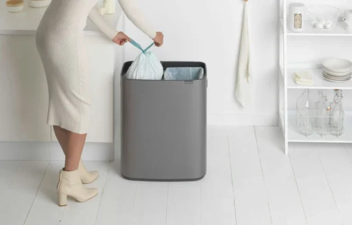 Brabantia Bo Touch Bin 2x30 Liter Platinum -Brabantia Winkel Bo Touch Bin 2 x 30L Platinum 8710755221521 Brabantia 300dpi 6878x4393px 6 NR 14450