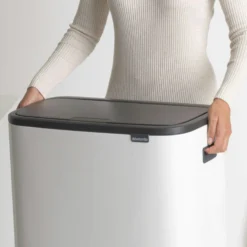 Brabantia Bo Touch Bin 2x30 Liter Wit -Brabantia Winkel Bo Touch Bin 2 x 30L White 8710755221408 Brabantia 300dpi 2456x2456px 6 NR 14407