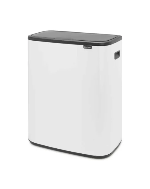 Brabantia Bo Touch Bin 2x30 Liter Wit -Brabantia Winkel Bo Touch Bin 2 x 30L White 8710755221408 Brabantia 300dpi 5400x6800px 6 NR 14351