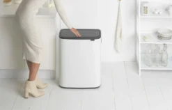 Brabantia Bo Touch Bin 2x30 Liter Wit -Brabantia Winkel Bo Touch Bin 2 x 30L White 8710755221408 Brabantia 300dpi 6878x4393px 6 NR 14404