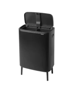 Brabantia Bo Touch Bin Hi 2x30 Liter Matt Black -Brabantia Winkel Bo Touch Bin Hi 2 x 30L Matt Black 8710755130625 Brabantia 300dpi 4500x5500px 6 NR 14916