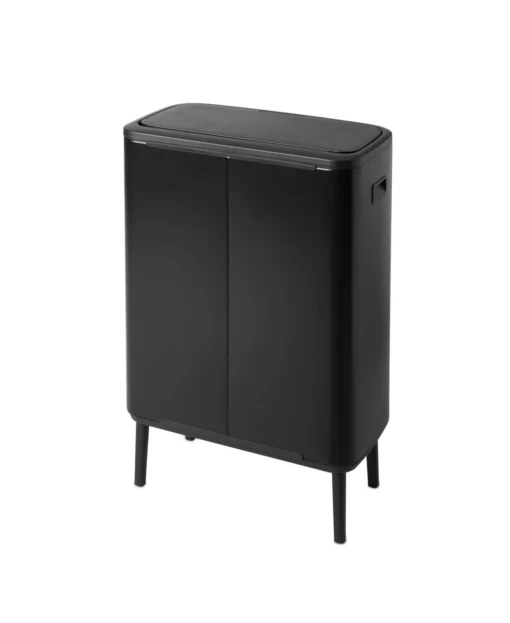 Brabantia Bo Touch Bin Hi 2x30 Liter Matt Black -Brabantia Winkel Bo Touch Bin Hi 2 x 30L Matt Black 8710755130625 Brabantia 300dpi 4500x5500px 6 NR 14927