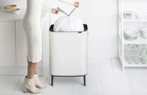 Brabantia Bo Touch Bin Hi 60 Liter White -Brabantia Winkel Bo Touch Bin Hi 60L White 8710755130205 Brabantia 300dpi 6417x4143px 6 NR 14827