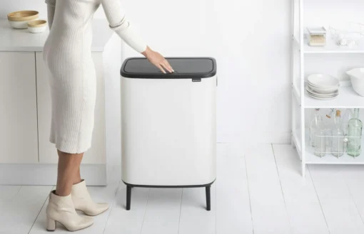 Brabantia Bo Touch Bin Hi 60 Liter White -Brabantia Winkel Bo Touch Bin Hi 60L White 8710755130205 Brabantia 300dpi 6530x4216px 6 NR 14832