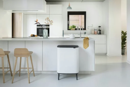 Brabantia Bo Touch Bin Hi 60 Liter White -Brabantia Winkel Bo Touch Bin Hi 60L White 8710755130205 Brabantia 300dpi 6720x4480px 6 NR 14822