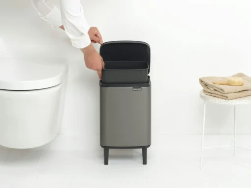 Brabantia Bo Hi Afvalemmer 7 Liter Platinum -Brabantia Winkel Bo Waste Bin Hi 7L Platinum 8710755227202 Brabantia 300dpi 5180x3885px 6 NR 30449