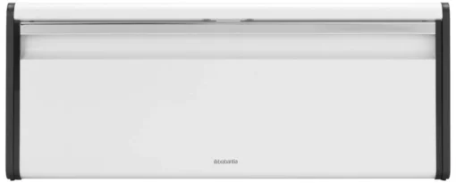 Brabantia Broodtrommel Met Klepdeksel Wit -Brabantia Winkel Fall Front Bread Bin White 8710755306006 Brabantia 96dpi 1000x402px 7 NR 20678