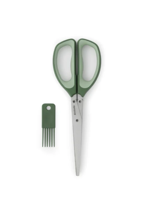 Brabantia Tasty Kruidenschaar Plus Kam -Brabantia Winkel Herb Scissors plus Cleaning Tool TASTY Fir Green 8710755121685 Brabantia 300dpi 5035x7011px 6 NR 15161