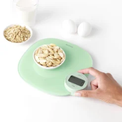 Brabantia Keukenweegschaal Met Dynamo Tasty+ Jade Green -Brabantia Winkel Kitchen Scales plus TASTY Jade Green 8710755122903 Brabantia 300dpi 5475x5475px 6 NR 15336