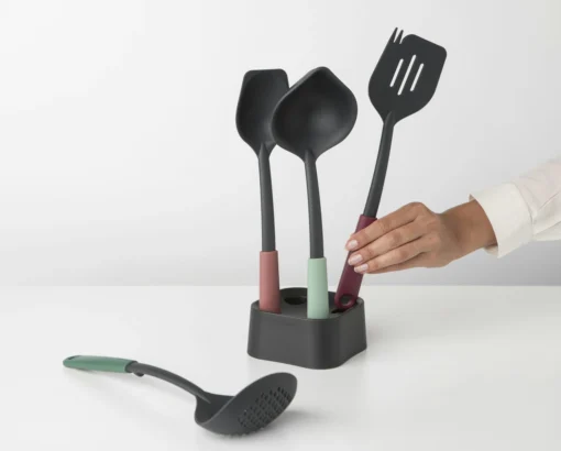 Brabantia Tasty+ Kookgerei Set Plus Houder -Brabantia Winkel Kitchen Utensils Set plus Stand TASTY Mixed 8710755123184 Brabantia 300dpi 5431x4366px 6 NR 15407