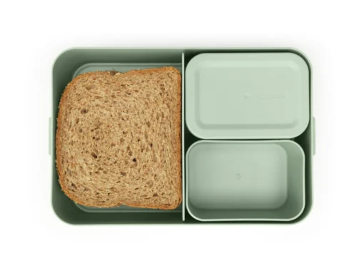 Brabantia Make & Take Bento Lunchbox Large, Kunststof Jade Green -Brabantia Winkel Make Take Lunch Box Bento Large Jade Green 8710755203527 Brabantia 300dpi 6000x4500px 6 NR 27975