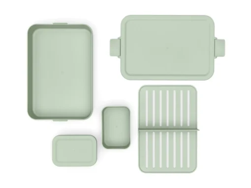 Brabantia Make & Take Bento Lunchbox Large, Kunststof Jade Green -Brabantia Winkel Make Take Lunch Box Bento Large Jade Green 8710755203527 Brabantia 300dpi 8000x6000px 6 NR 27976