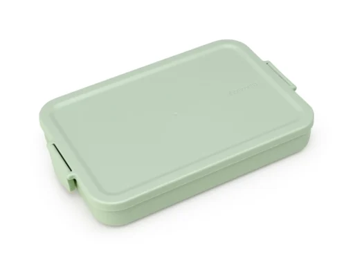 Brabantia & Make Take Lunchbox Plat, Kunststof Jade Green -Brabantia Winkel Make Take Lunch Box Flat Plastic Jade Green 8710755202926 Brabantia 300dpi 6000x4500px 6 NR 27919