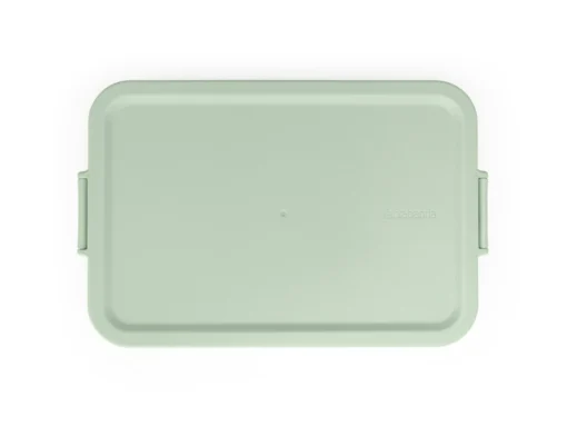 Brabantia & Make Take Lunchbox Plat, Kunststof Jade Green -Brabantia Winkel Make Take Lunch Box Flat Plastic Jade Green 8710755202926 Brabantia 300dpi 6000x4500px 6 NR 27923