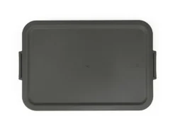 Brabantia Make & Take Lunchbox Large, Kunststof Dark Grey -Brabantia Winkel Make Take Lunch Box Large Plastic Dark Grey 8710755203060 Brabantia 300dpi 6000x4500px 6 NR 27930