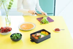 Brabantia Make & Take Lunchbox Large, Kunststof Dark Grey -Brabantia Winkel Make Take Lunch Box Large Plastic Dark Grey 8710755203060 Brabantia 300dpi 6720x4480px 6 NR 28859