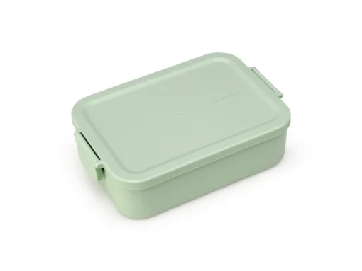 Brabantia Make & Take Lunchbox Medium, Kunststof Jade Green -Brabantia Winkel Make Take Lunch Box Medium Plastic Jade Green 8710755202605 Brabantia 300dpi 6000x4500px 6 NR 27898