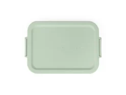 Brabantia Make & Take Lunchbox Medium, Kunststof Jade Green -Brabantia Winkel Make Take Lunch Box Medium Plastic Jade Green 8710755202605 Brabantia 300dpi 6000x4500px 6 NR 27902