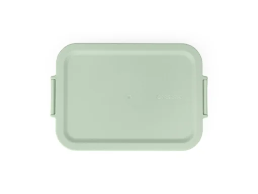 Brabantia Make & Take Lunchbox Medium, Kunststof Jade Green -Brabantia Winkel Make Take Lunch Box Medium Plastic Jade Green 8710755202605 Brabantia 300dpi 6000x4500px 6 NR 27902