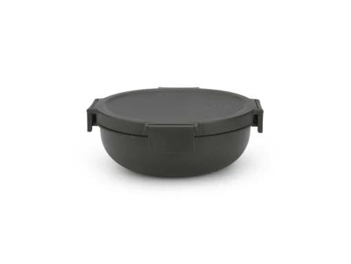 Brabantia Make & Take Saladebak 1,3 Liter Kunststof Dark Grey -Brabantia Winkel Make Take Salad Bowl 1.3L Dark Grey 8710755206344 Brabantia 300dpi 6000x4500px 6 NR 28039