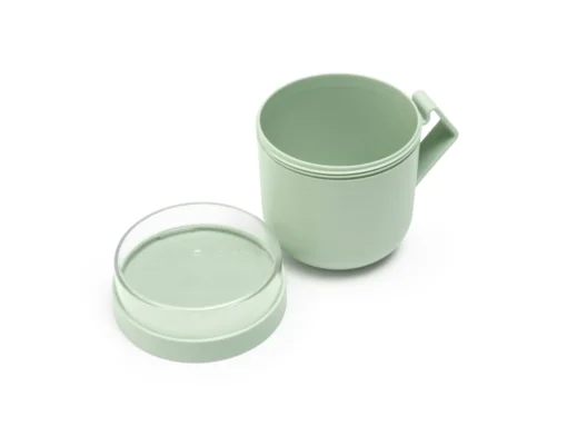 Brabantia Make Take Soepbeker 0,6 Liter, Kunststof Jade Green -Brabantia Winkel Make Take Soup Mug 0.6L Jade Green 8710755203862 Brabantia 300dpi 6000x4500px 6 NR 28007