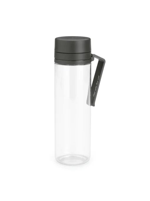 Brabantia Make & Take Waterfles Met Zeef 0,5 Liter Dark Grey -Brabantia Winkel Make Take Water Bottle with Strainer Dark Grey 8710755148842 Brabantia 300dpi 4500x6000px 6 NR 27868