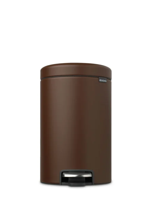 Brabantia Pedaalemmer Newlcon 12 Liter Mineral Cosy Brown -Brabantia Winkel NewIcon Pedal Bin 12L Mineral Cosy Brown 8710755208560 Brabantia 72dpi 4500x6250px 6 NR 26497