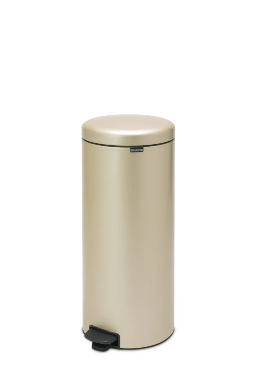 Brabantia Pedaalemmer NewIcon 30 Liter Champagne -Brabantia Winkel NewIcon Pedal Bin 30L Metallic Gold 8710755304484 Brabantia 300dpi 5000x7500px 6 NR 21973