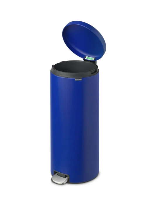 Brabantia Pedaalemmer Newlcon 30 Liter Mineral Powerful Blue -Brabantia Winkel NewIcon Pedal Bin 30L Mineral Powerful Blue 8710755207945 Brabantia 72dpi 4500x6500px 6 NR 26645