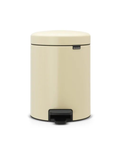 Brabantia Pedaalemmer NewIcon 5 Liter Almond OP=OP -Brabantia Winkel NewIcon Pedal Bin 5L Almond 8710755112423 Brabantia 3993x5117px 6 NR 1407