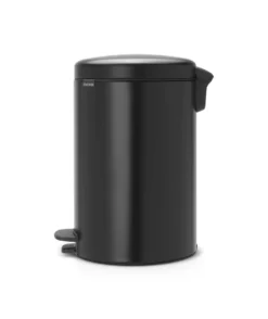 Brabantia Pedaalemmer Newlcon 20 Liter Matt Black -Brabantia Winkel Pedal Bin newIcon 20L Matt Black 8710755114106 Brabantia 4946x5887px 6 NR 7876