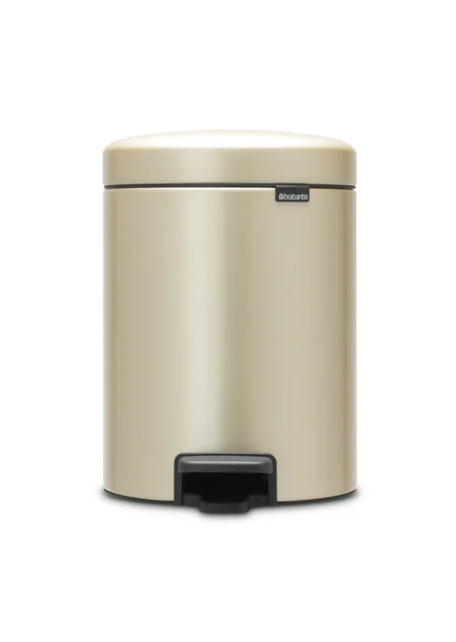 Brabantia Pedaalemmer NewIcon 5 Liter Champagne -Brabantia Winkel Pedal Bin newIcon 5L Champagne 8710755304422 Brabantia 300dpi 3200x4500px 6 NR 21512